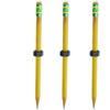 Generico 3pcs matitas Filettata Con Bullone, matitas Con Bullone Antistress Per Bambini Adhd, Penna Ansia Con Dado, Penna Con Texture Silenziose