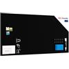 ALLboards Lavagna magnetica per gesso SLIMboard senza cornice 240x120 cm + GRATIS