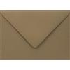 Netuno 25 buste da lettera colorate marrone formato B6 125x 175 mm 140g Woodstock Noce buste lettere carta riciclata buste matrimonio compleanno inviti battesimo Natale Pasqua buste lettera belle