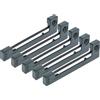 vhbw 5x nastro inchiostrato compatibile con Epson M 164, M 163, ERC 09, HX 20, ERC 80, M 161, HX 40 stampante ad aghi - nero