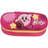 Franco Cosimo Panini KIRBY - Astuccio Scuola Ovale Organizzato, con Divisori Interni e Passanti Elastici Porta Cancelleria - Astuccio Portapenne Bambino e Bambina Ideale per Medie e Elementari, 22x7Hx9,5 cm