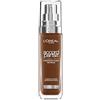 L'Oreal Paris L'Oréal Paris Fondotinta Liquido, Incarnato Uniforme e Illuminato, Finish Naturale, Per Tutti i Tipi di Pelle, Formula con Acido Ialuronico, Accord Parfait, Tonalità: 10N Cocoa, 30 ml