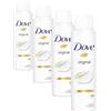 Dove Deo Spray Original anti-traspirante, 150 ML (Confezione da 4)
