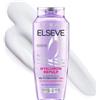 L'Oreal Paris L'ORÉAL PARIS - Shampoo purificante 72 ore per pelle capelu grassa - complesso con acido salicilico e ialuronico - Protocollo di cura dei capelli - Elseve Hyaluron Pure - 300 ml