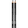 NYX Professional Makeup Slim Eye Pencil - Black Shimmer (Confezione da 2)