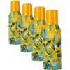 JEANNE ARTHES - Deodorante Donna Cassandra - Spray profumato - Fragranza Bergamotto Rosa - 150 ml (Confezione da 4)