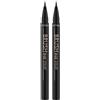 Catrice Cosmetics Catrice Brush Ink Tattoo Eyeliner Occhi Resistente all'Acqua, lunga durata, opacizzante, definizione, opaca (1ml) (Confezione da 2)