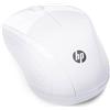 HP 220 Mouse Wireless, Tecnologia LED Blu, Sensore Ottico da 1300 DPI, 3 Pulsanti e Rotella di Scorrimento Integrata, Impugnature Pratiche e Funzionali, Ricevitore Nano Incluso, Design Moderno, Bianco