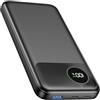A ADDTOP Power bank - Caricabatteria rapido 20000mAh 22,5 W Caricabatteria portatile USB-A e USB-C IN/OUT - PD3.0 QC4.0 Batteria Esterna per telefoni con display LED per smartphone e tablet