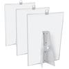 Veloflex 3403000 - Espositore per locandine, formato DIN A3, trasparente (Confezione da 3)