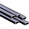 AFTERTECH 5x 2metri (10M) 1506N 15x6mm PROFILO ALLUMINIO NERO PER STRISCE STRIP LED BARRA RIGIDA 2M 2MT + COPERTURA (5x 2metri 1506nero fog)