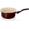 orion group Casseruola smaltata con manico in smalto Brown, 16 cm, 1 l