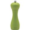 Bisetti Macina Pepe Manuale Rimini in Legno di Faggio Laccato 18 cm, Macinino Manuale per Pepe con Macina in Acciaio Temprato, Trita Pepe Resistente, Elegante e Made in Italy - BISETTI (Verde Chiaro Opaco)