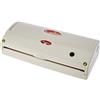 Reber 9340 N Apparecchio per Confezionamento Sottovuoto Automatico Salvaspesa, 830Mb, 18Lt/Min, 180W, Bianco