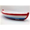 Petra d'amuri Barca in ceramica Siciliana Rossa da 40 cm di lunghezza Hand Made in Sicily