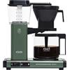Moccamaster KBG Select, Macchina da caffè filtro, Caraffa in vetro, Forest Green, 1.25L