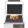 Gaabungky Griglia elettrica a contatto 2200 W, 43 × 37 × 19 cm, 50 - 300 °C, display a LED, controllo timer, panini elettrici per ristoranti alberghi, caffetterie