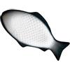 Didiseaon Piatto Creativo in Ceramica a Forma di Pesce per Casa