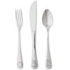 Portmeirion Il set di posate Little Wren di Royal Worcester Wrendale Designs è composto da un coltello, una forchetta e un cucchiaio, WN4394-XG