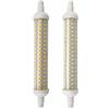 Hope lamps Luce di inserimento orizzontale LED R7S 78mm 118mm 135mm ceramica luce di risparmio energetico 220V 6W 9W 12W Sostituire la luce alogena (2 pezzi) 135MM-12W Bianco caldo