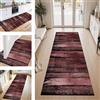 ZESEWU Tappeto passatoia cucina antiscivolo lavabile tappeti casa 40X180CM Tappeto Cucina passatoia moderno Marrone Rosso tappeto runner tappeto salotto per soggiorno camera da letto corridoio Entrata bagno