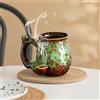 Generisch Wake and Bake Coffee Mug,Novelty Bake Coffee Cup,Large Unique Ceramic Coffee Mug with Ergonomic Handle,Perfect for Christmas, Birthday and Father's Day for Coffee Lovers Gift (C)