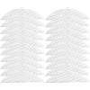 THXSXMO Panno for mocio monouso, compatibile con Lydsto, parti for aspirapolvere robot R1 S1 R1D R1A, panno for la pulizia, stracci for mocio, accessori(20pcs)