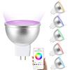 BENEXMART Zigbee 3.0 Smart MR16 Led Lampadina 5W RGBW Lavoro con Tuya App Voice Contorl by Alexa Google Home Echo Plus Directly (confezione da 6)…