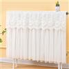 HEBEOT Copertura antipolvere per radiatore, altezza 70 cm, in pizzo, copertura antipolvere per termosifoni domestici, copertura completa, tenda decorativa (180 cm)