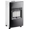 Marvin Stufa a Gas Gpl Infrarossi Camilla, 4200 kw 3 Piastre in Ceramica, Basso Consumo, Portatile Portabombola con 4 Ruote (Bianco)