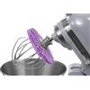 Whisk Wiper® PRO for Stand Mixers - Mix Without The Mess - The Ultimate Stand Mixer Accessory - Compatible With KitchenAid Tilt-Head Stand Mixers - 4.5qt, 5qt (Color: Violet)