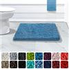 casa pura Tappetino Bagno Antiscivolo in Microfibra - Morbido e Assorbente, Spesso e Lavabile, per Doccia e Bagnon (Sky Soft, marrone, 80x150 cm)