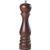 Bisetti Macina Sale Manuale Roma in Legno di Faggio Tinto Noce 25 cm, Macinino Manuale per Sale con Macina in Ceramica ad alta resistenza per Macinatura Precisa, Resistente, Elegante e Made in Italy - BISETTI