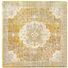 RugVista Nadia, Tappeto, Vintage, 200 x cm, Quadrata, Pelo medio, Lavabile solo a secco, oeko_tex_100, Giallo
