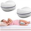 APP LIFE CUSCINO PER GAMBE 2 PEZZI MEMORY FOAM SUPPORTO ORTOPEDICO GINOCCHIA SCHIENA LAVABILE