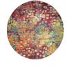 RugVista Davina, Tappeto, Moderni, Ø 250 cm, Rotonda, Pelo medio, Soggiorno, Sala da pranzo, Camera letto, Cucina, Lavabile solo a secco, Multicolore