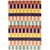 RugVista Flor, Tappeto, Moderni, 160 x 230 cm, Rettangolare, Pelo medio, Soggiorno, Camera da letto, Cucina, Lavabile solo a secco, Multicolore