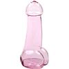MISNODE 2 bicchieri da vino rosa, 16 cm, bicchieri da cocktail in cristallo creativo, eleganti bicchieri da vino a forma di stelo, bicchieri divertenti regalo a sorpresa, rosa