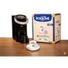 CAFFÈ BORBONE Bluemoon Macchina da Caffè a Cialde (Nero, Macchina + Cialda Blu)