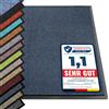 etm® Zerbino in diverse misure (blu-nero, 80 x 120 cm)