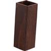 Baoblaze Secchio porta-ombrelli in legno Porta-ombrelli multifunzione elegante e pratico per casa, ingresso supermercato, Colore Legno Scuro