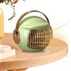 Xmccvt Riscaldatore Elettrico,Termoventilatore Portatile 500W,Riscaldatore da Campeggio con Protezione da Surriscaldamento - Per Ufficio Camera Da Letto Scrivania Tavolo Interno Bagno Auto Campeggio