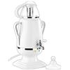 PEARL Teiere con infusore - samovar: Samovar per tè, con teiera in vetro, 2.300 Watt, 3,5 e 0,5 litri (teiera con funzione di mantenimento caldo, elettrico, fuori)