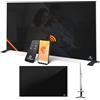 KESSER® Riscaldamento a Infrarossi 500W, Convettore in Vetro, 2 in 1 e Montaggio a Parete, Riscaldamento elettrico con rilevazione, Finestra Aperta + Telecomando e Controllo App, Nero