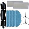 Hosrivae Filtro principale di ricambio per aspirapolvere Tapo RVA100 RV10 RV10 Plus RV30 RV30 Plus - 1 set (nylon+plastica+microfibra)