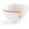 Seletti Kintsugi Ciotola in porcellana e oro 24 carati mod. 1