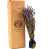 ROSEMARIE SCHULZ Heidelberg Lavanda essiccata francese, circa 100-150 steli di fiori di lavanda della Provenza, mazzo di lavanda e raccolto 2022