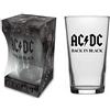 signs-unique ACDC - Bicchiere da birra nero da pinta (rz)