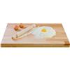 Mottinox Asse Pasta, Mattarello Incluso, 100% Legno Faggio, 60X40X1,9cm, Con Gradino (2,2cm)