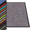 Casa Pura Tappeto sottoporta Rhine Grigio-Gufo, Zerbino assorbente lavabile in lavatrice, Rimuove le macchie, Fondo in TPE resistente e antiscivolo, Passa sotto la porta 7 mm di spessore - 120x300 cm